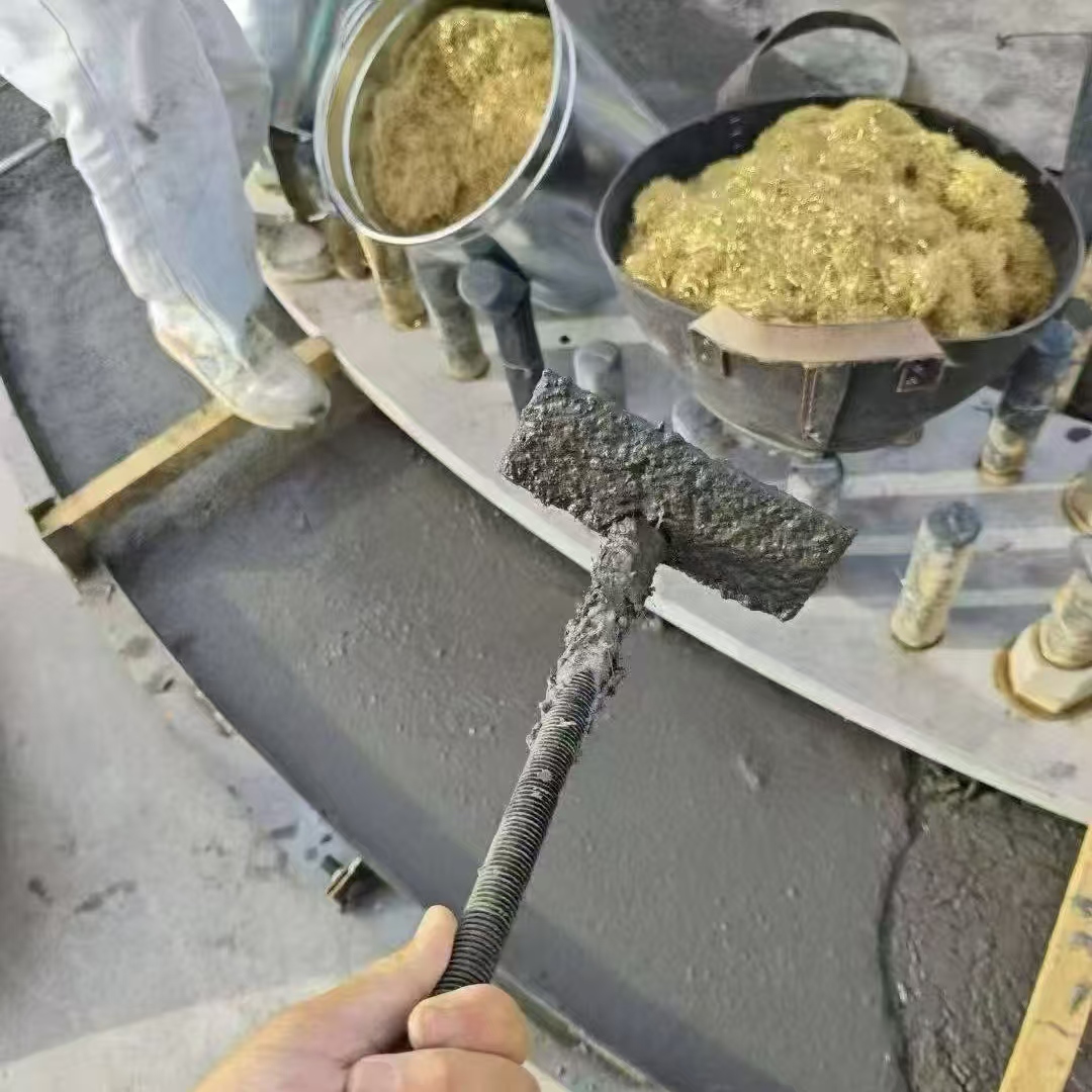 修水C120钢纤维高强无收灌浆料 轧机压缩机汽轮机发电机锻压设备底座灌浆材料